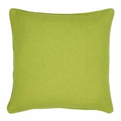 outdoor cushion in lime green.