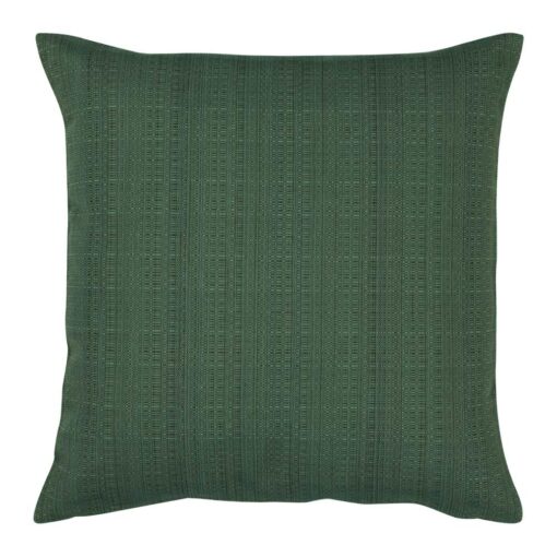 outdoor cushion with cotton linen fabric in fern green colour - 45x45cm