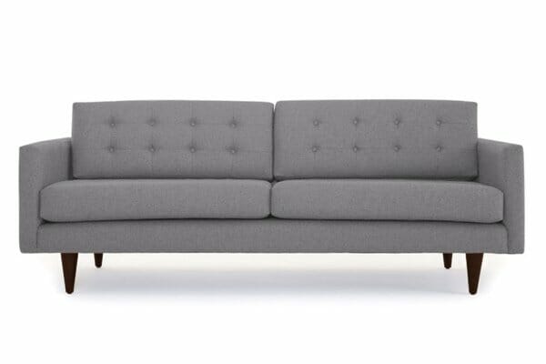 Empty grey sofa