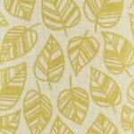 Close up look at the golden yellow leaves cotton linen cushion cover (45cmx4cm)