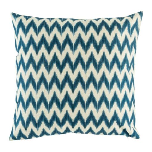 Navy Chevron Cushion Cover