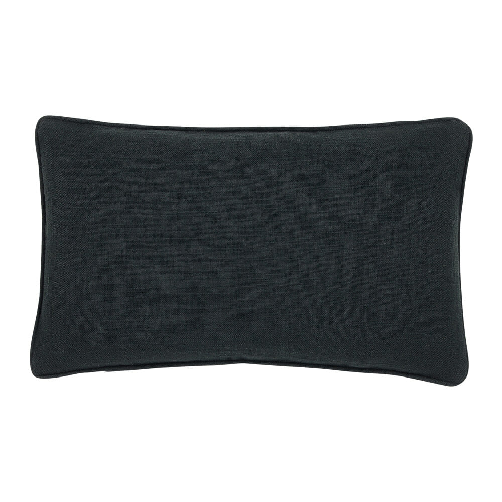 Albon Black Rectangular Cushion Cover Rectangle