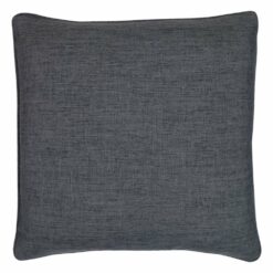 Large, dark grey cushion in 70cm x 70cm size