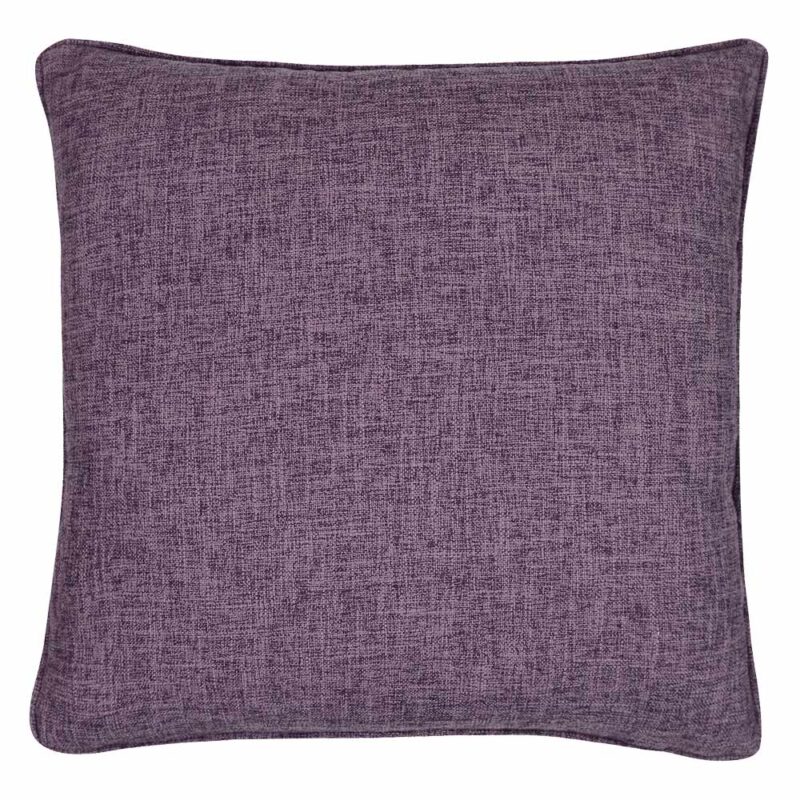 Albon Plum Cushion Cover – 45cm x 45cm - SC536-45 Soft 45x45 cushion cover in beautiful plum colour