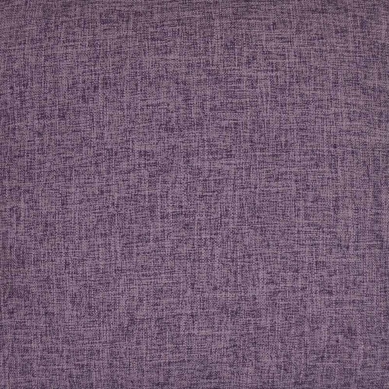 Close up image of a plum cushion cover made of soft fabric