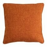 square cushion cover in Marmalade colour