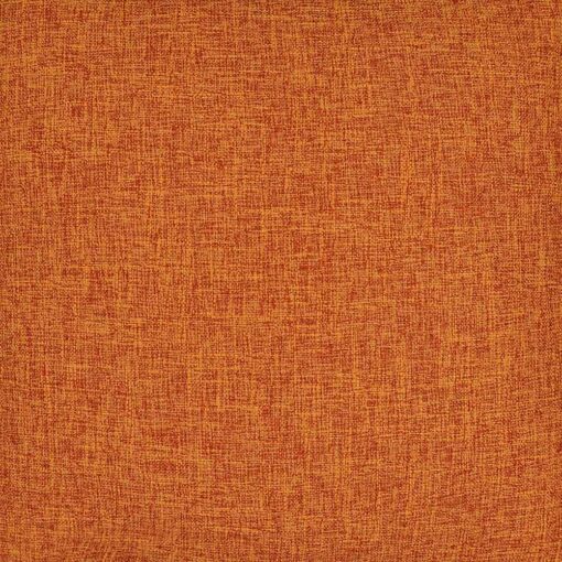 Zoomed in photo of a vivid rust coloured cushion cover in high-quality soft polyester