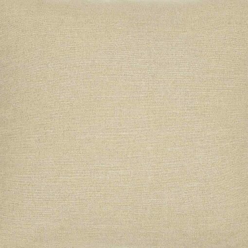 Natural-coloured cushion cover made in polyester fabric