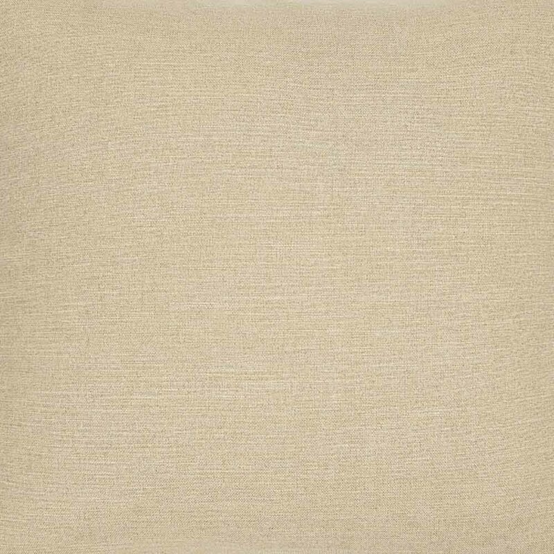 Natural-coloured cushion cover made in polyester fabric