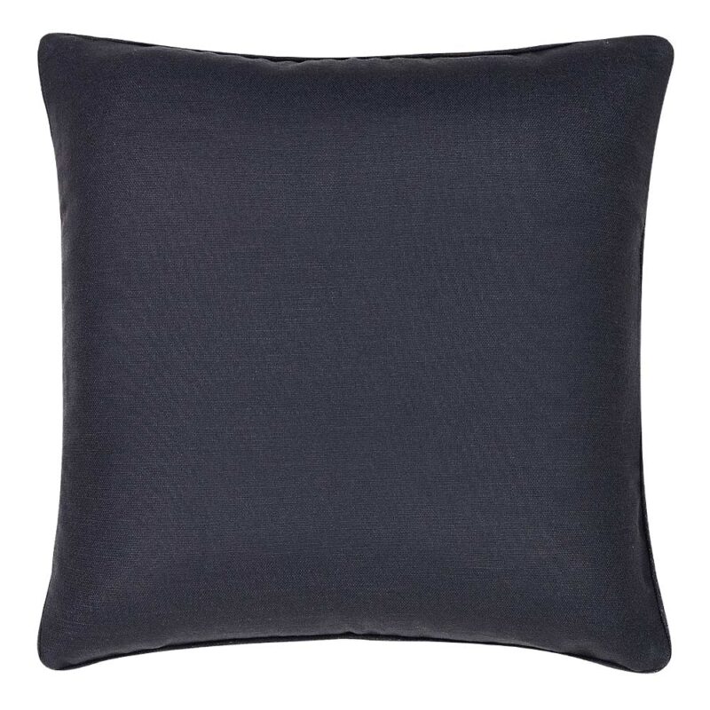 Brixton Navy Cushion Cover SC437 a square cushion in Navy Blue - 45x45cm