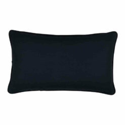 Dark navy rectangular cushion cover