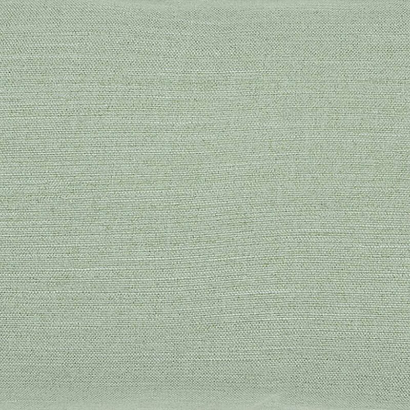 Rectangular sage green pillow in polyester material