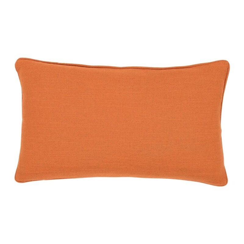 Brixton Terracotta Rectangular Cushion Cover - 30cm x 50cm - SC799-30