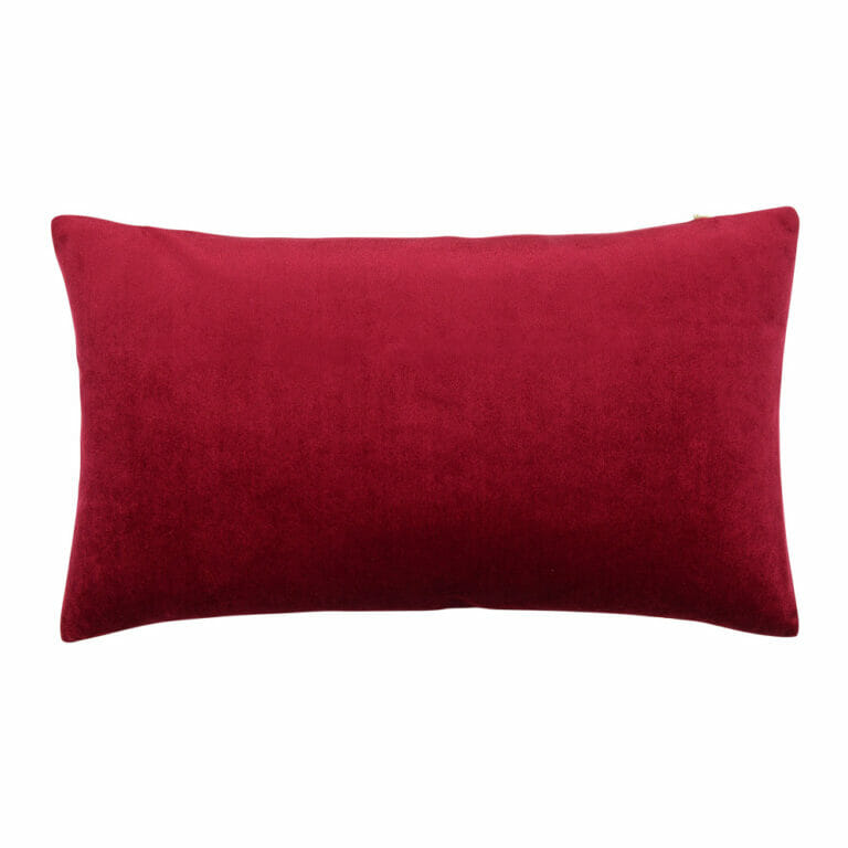 Gubarr (Red Ochre) Linen Cushion Cover (45cm x 45cm)