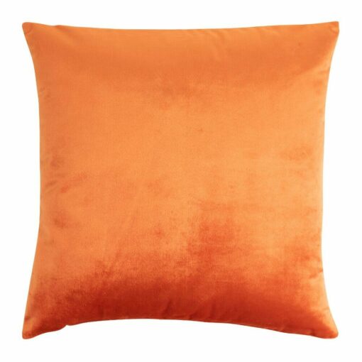 square cushion in Pumpkin colour.