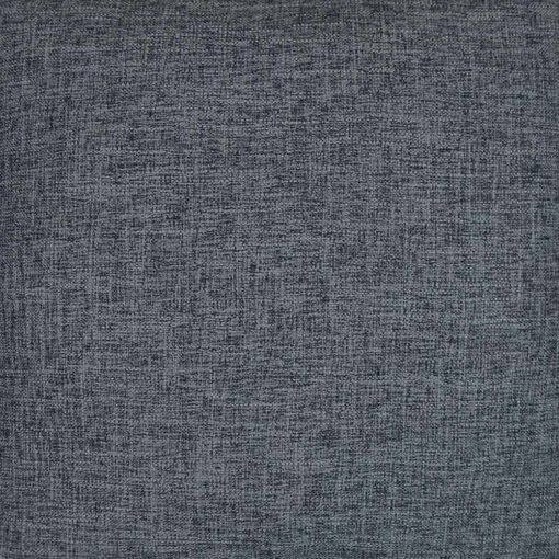Magnified photo of a gorgeous grey blue cushion cover in soft polyester