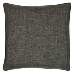 Soft cushion cover in grey brown colour