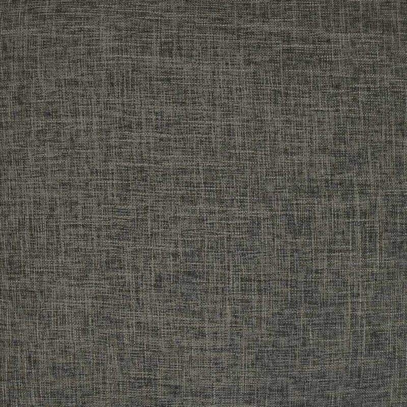 Close-up photo of a grey brown cushion cover made of soft cotton linen
