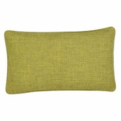 Rectangular soft cushion cover in an exquisite olive colour