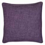 Lovely purple soft cotton linen cushion cover