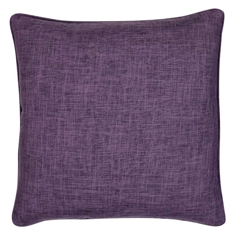 Camden Purple Cushion Cover – 45cm x 45cm - SC455 Lovely purple soft cotton linen cushion cover