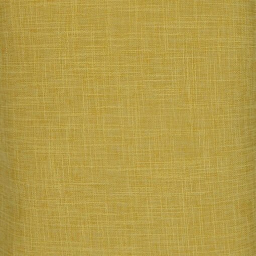 Magnified photo of a gorgeous yellow cushion cover in soft fabric