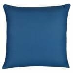 45cm x 45cm outdoor cushion made of blue, UV resistant fabric