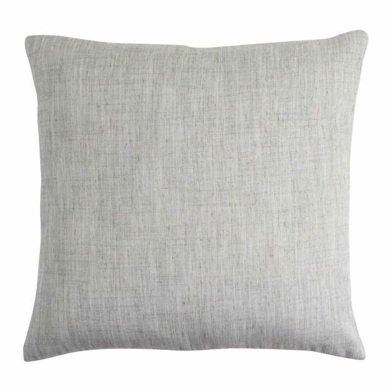 Stone Grey Linen Cushion Cover SC520-45 Linen cushion in Stone Grey colour