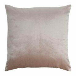 square Velvet cushion in Salmon colour.