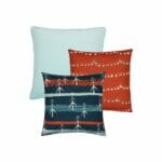 Christmas winter-inspired 3-piece cushion covers