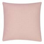 Image of plain pink cushion cover in 45cm x 45cm size