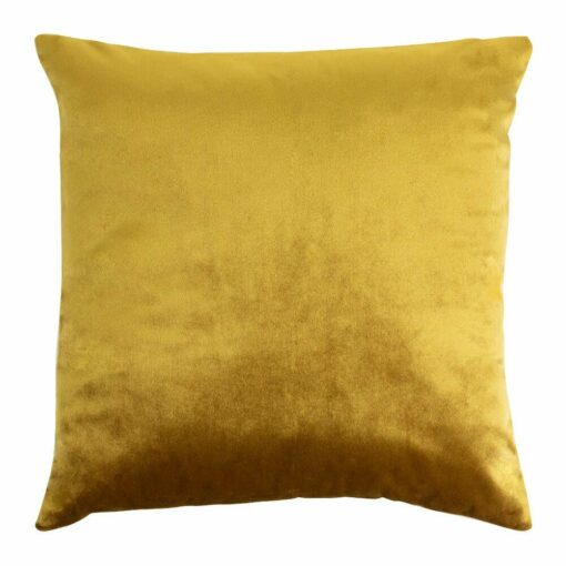 square Velvet cushion Cover in Topaz colour.