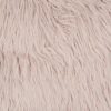 a closer look at a square fur cushion cover in lilac - 45cm x 45cm