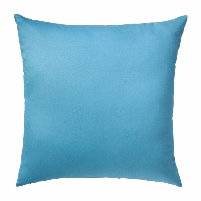 Jungle Cornflower Blue Outdoor Cushion Cover SC548-45 Photo of blue outdoor cushion made of outdoor cotton fabric