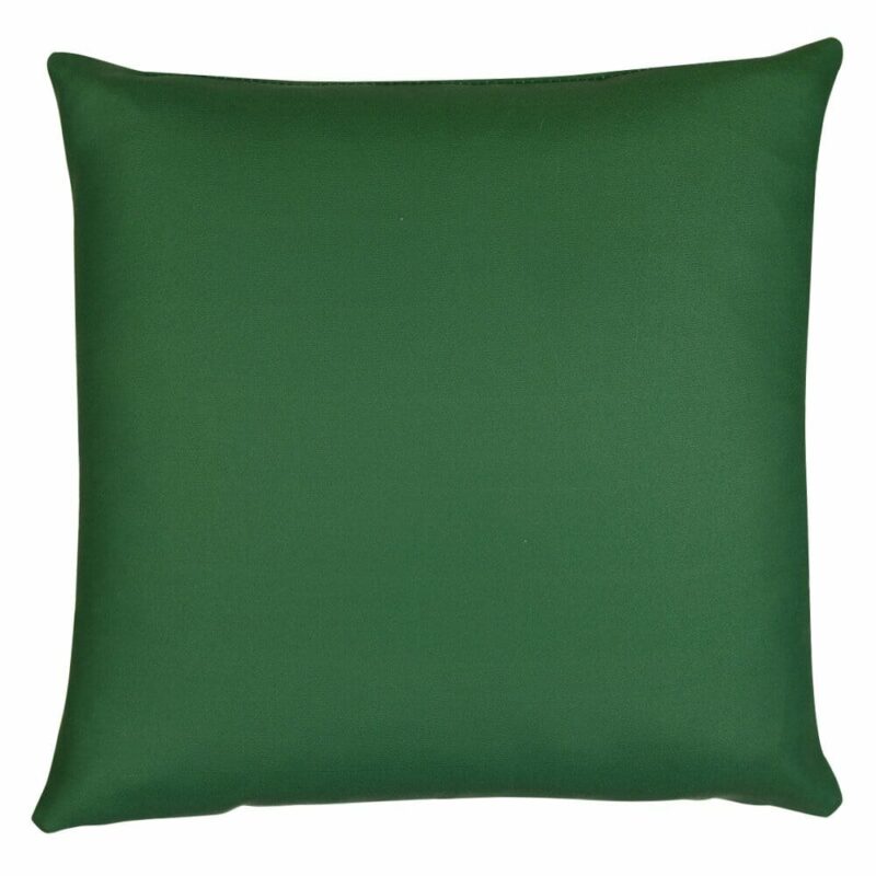 Jungle Deep Sage Green Outdoor Cushion Cover – 45cm x 45cm - SC553-45 Photo of deep sage green outdoor cushion cover made of UV and mould resistant material