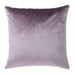 square Velvet cushion in Purple colour.