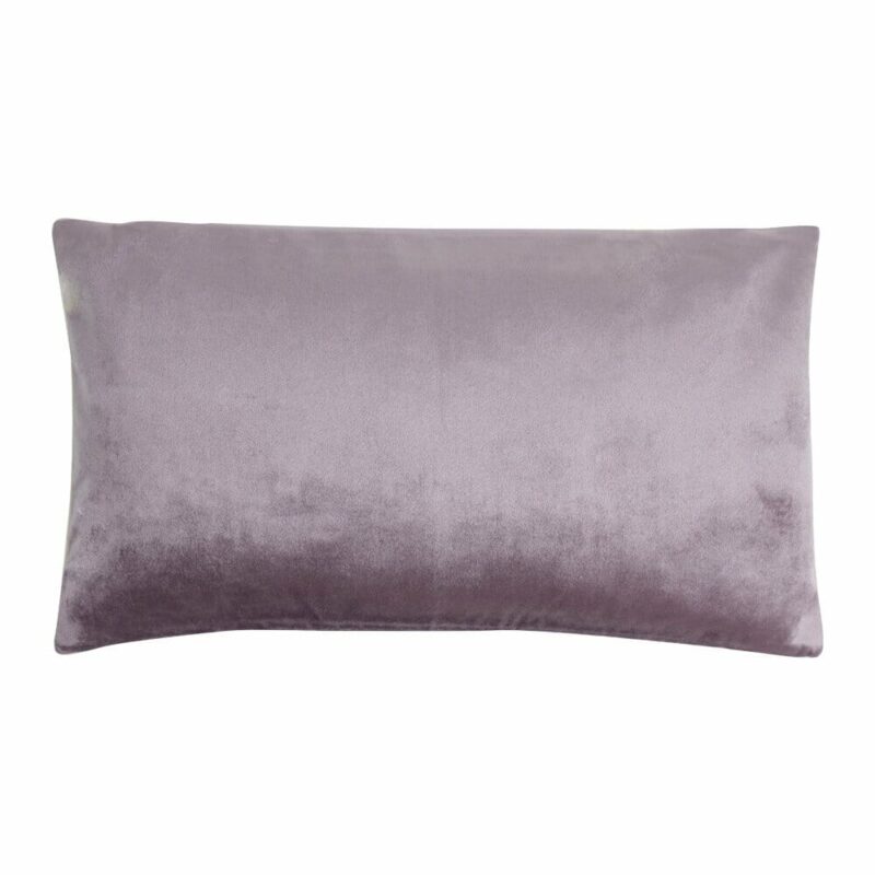 Lilac Velvet Rectangular Cushion Cover SC511-30 Rectangular Velvet cushion in Lilac colour.
