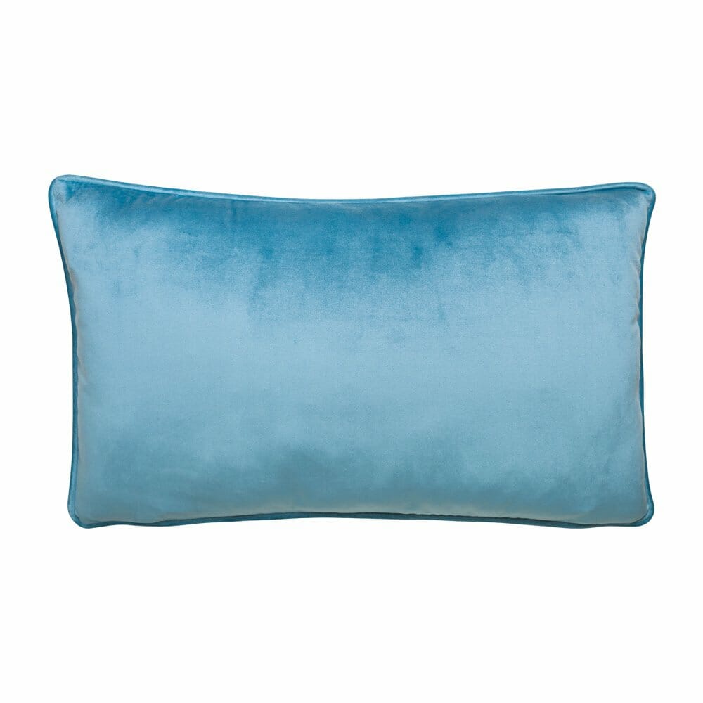Buy Light Teal Rectangular Velvet Cushion Cover Online | Simply Cushions NZ