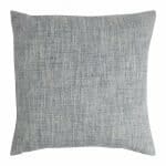 square Linen cushion in Slate Blue colour.