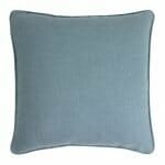 square cushion cover in Cerulean Blue colour