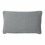 Linen Rectangular Cushion in Grey colour.