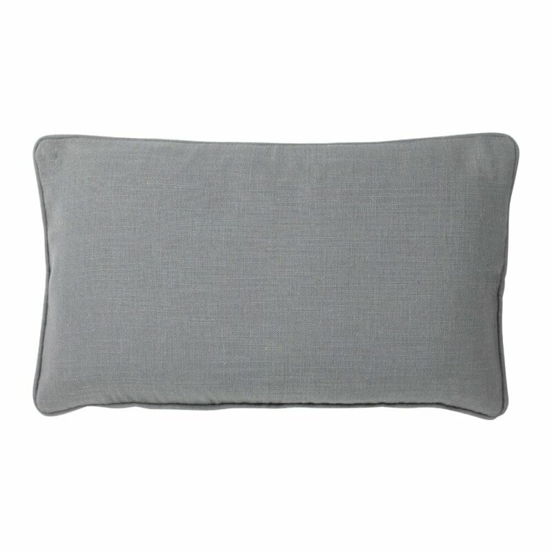 Grey Linen Rectangular Cushion Cover SC529-30 Linen Rectangular Cushion in Grey colour.