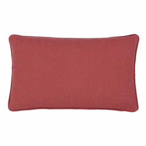 Rectangular cushion cover in Raspberry colour.