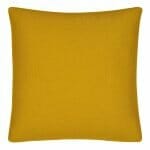 Image of plain mustard yellow cushion cover in 45cm x 45cm size
