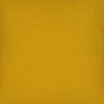 Close up image of plain mustard yellow cushion cover in 45cm x 45cm size