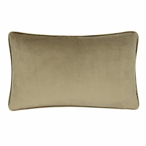 Velvet 30x50 cushion cover in oyster colour