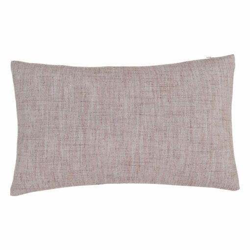 Image of 30cm x 50cm linen cushion cover in indian red colour
