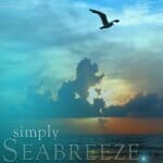 Soothing soy candle in seabreeze scent made in Australia, vegan and cruelty-free