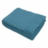 Gorgeous teal couch throw 150cm x 130cm