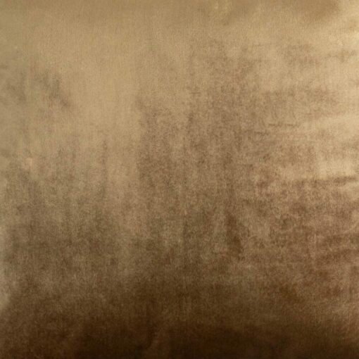closer look at a Velvet cushion Cover in Brown colour